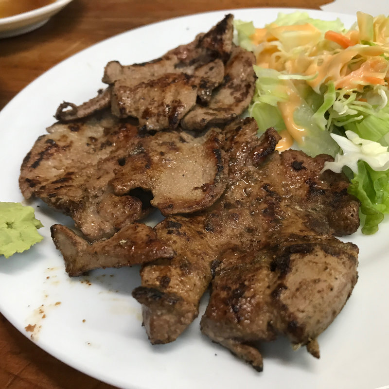 レバーテキ(どんどん餃子)