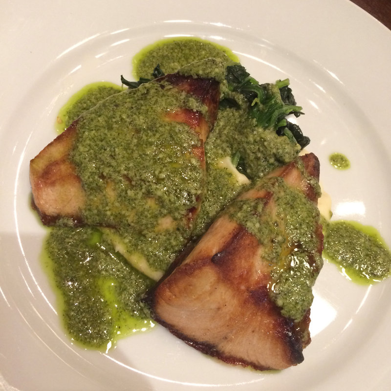 本日の魚料理(わらさ)(ビストロ 石川亭 豊洲フォレシア店 （ビストロ イシカワテイ）)