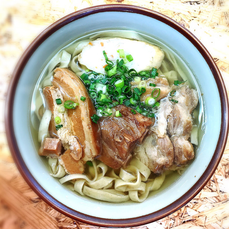 ミックスそば（平麺）(ゆうなみ 坂下店 )