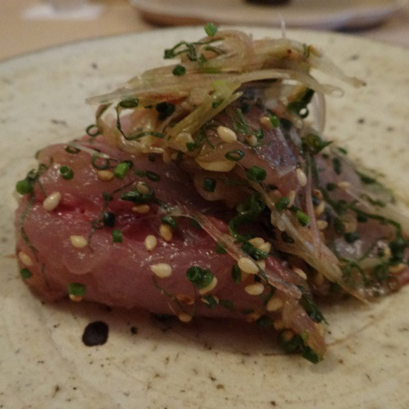 関アジ(八雲茶寮)