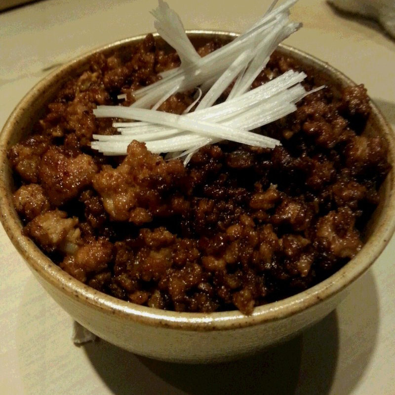 そぼろご飯(中目黒いぐちPIN)