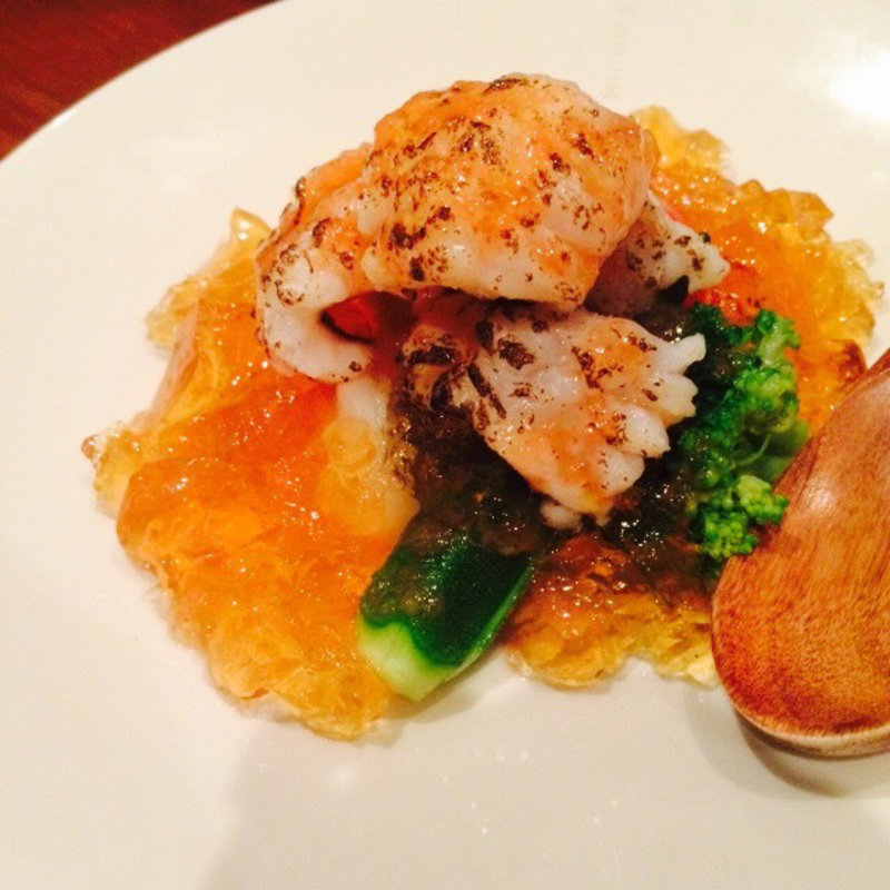 ハモの ジュレサラダ(東京土山人)