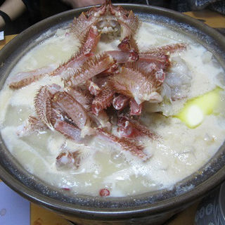 カニ鍋（味噌バター） (ふぐ 牧野)