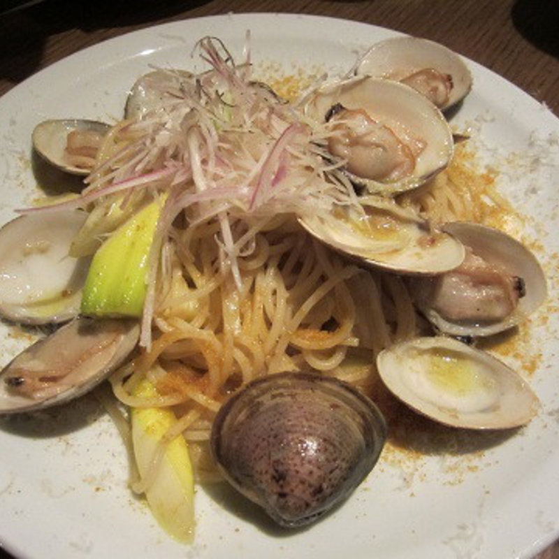 カラスミ ボンゴレ(KNOCK CUCINA BUONA ITALIANA 東京ミッドタウン店)