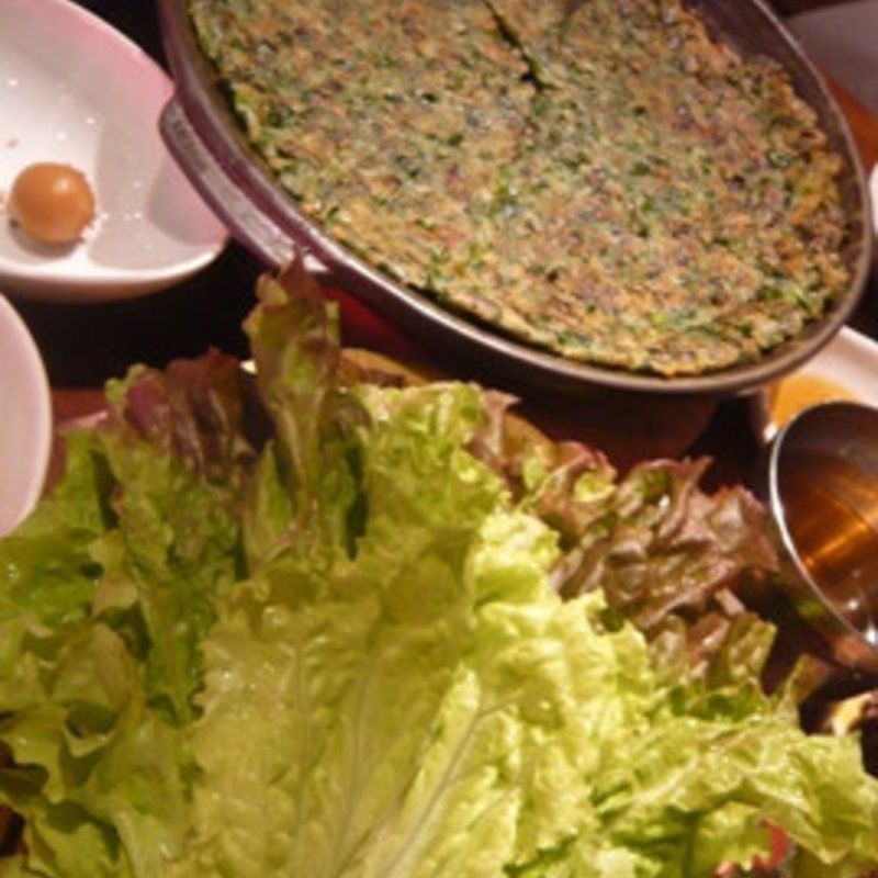 にらチヂミ(でりかおんどる 1号店(本店))