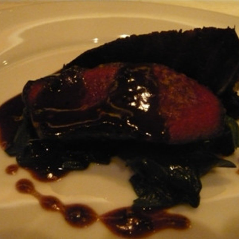 蝦夷鹿のロース肉のロースト(ジョンティアッシュ )