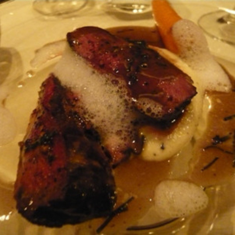 猪苗代湖産鴨のロースト(ジョンティアッシュ )