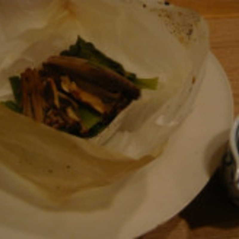 マツタケの蒸しもの　(代官山 米花)