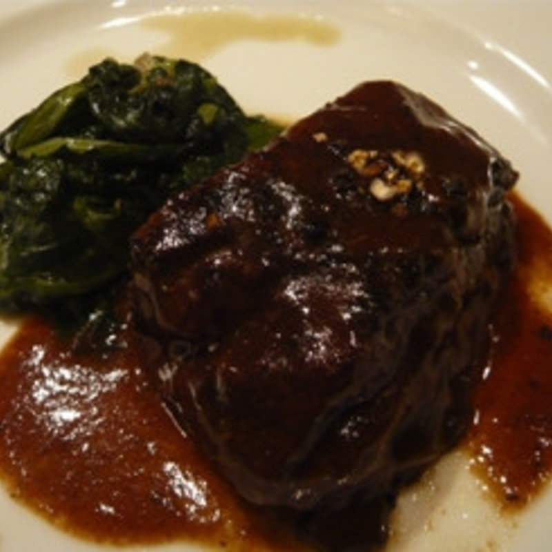 牛の頬肉のワイン煮(リストランテ オステリア)