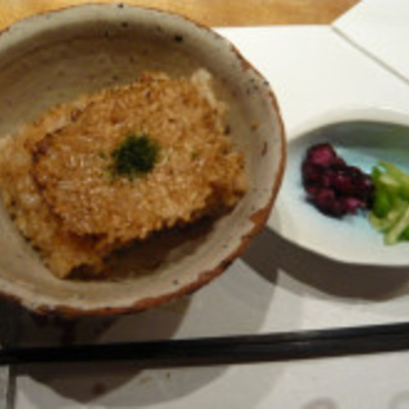 ガーリックライス(築地鉄板焼 Kurosawa （黒澤）)