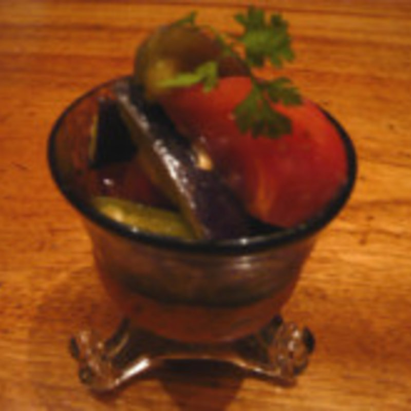 ナスとトマトのサラダ(内儀屋 )