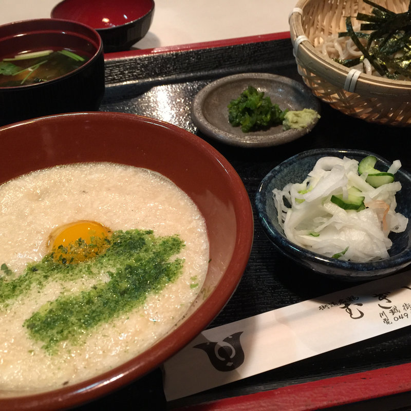 むぎとろセット(街道名物 むぎとろ)