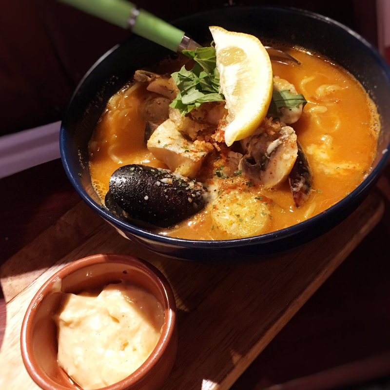 博多風ブイヤベースラーメン(レミさんち)