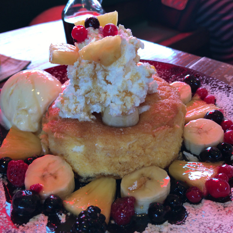 パンケーキ フルーツアイス SINGLE(リーフ バーガー （ReefBurger）)