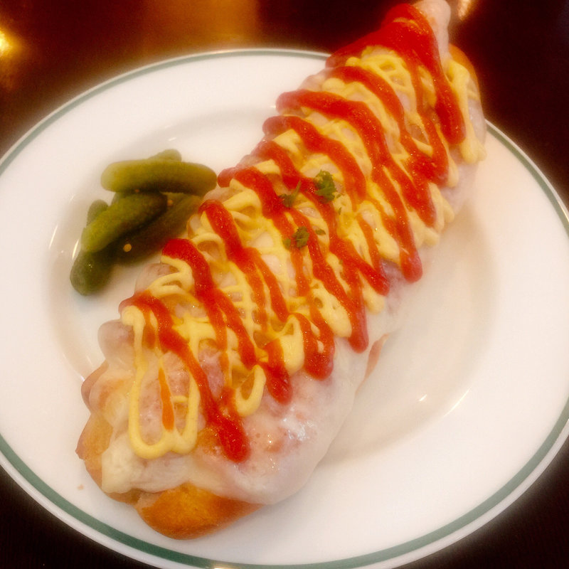 Hot Dog Parisienホットドッグパリジャン(オー バカナル 赤坂 （AUX BACCHANALES）)