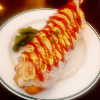 Hot Dog Parisienホットドッグパリジャン(オー バカナル 赤坂 （AUX BACCHANALES）)