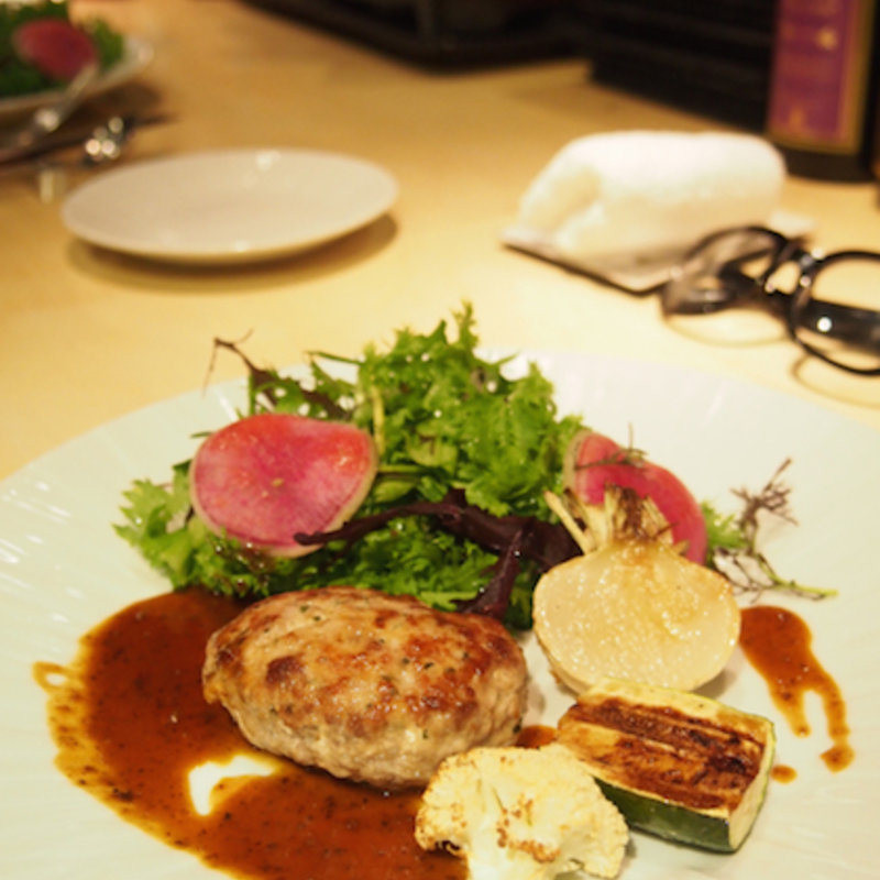 七面鳥のハンバーグ(Bistro 釜津田 （ビストロ カマツダ）)