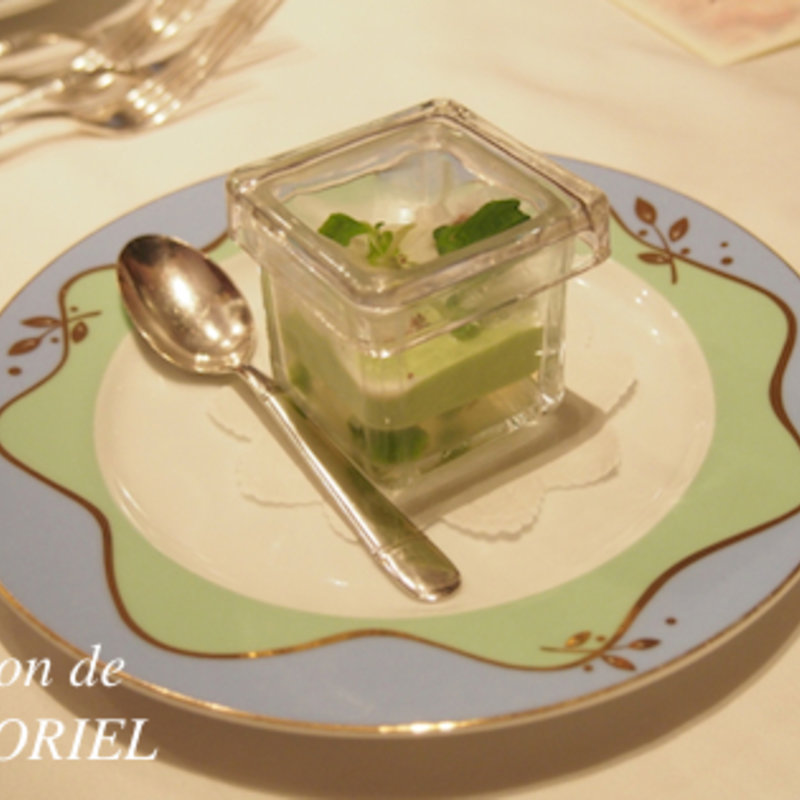 グリーンピースのムース(モナリザ 恵比寿店)