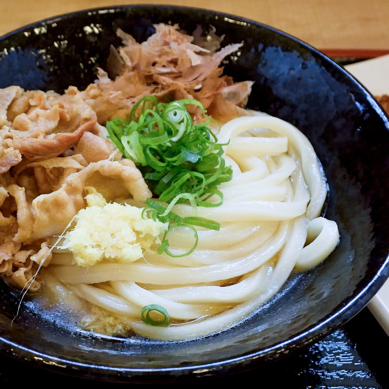 肉ぶっかけ冷(こだわり麺や 高松郷東店)