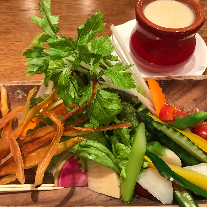 バーニャカウダー(イタリアンBUZZ GARDEN 上野店)