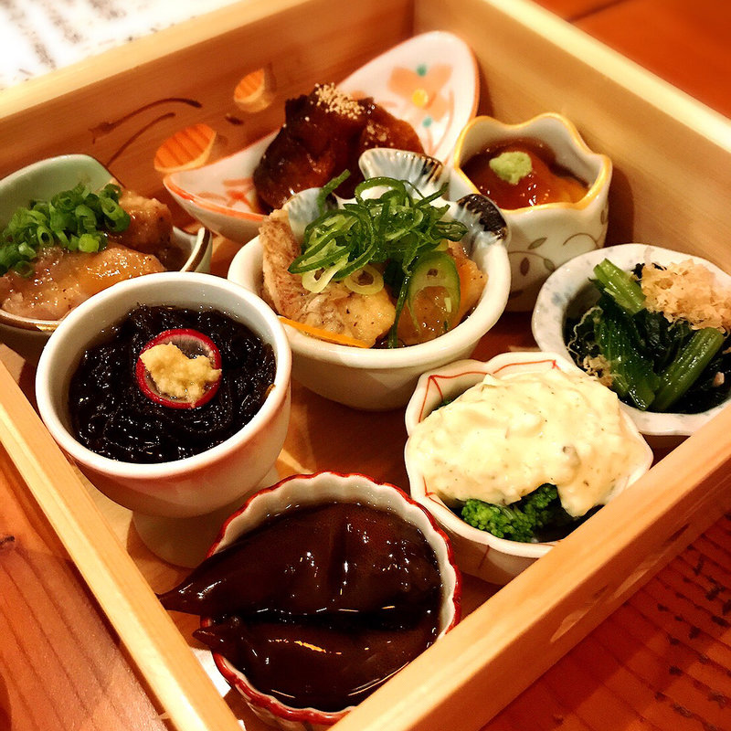 おばんざい盛り合わせ(八寸場こうじや)