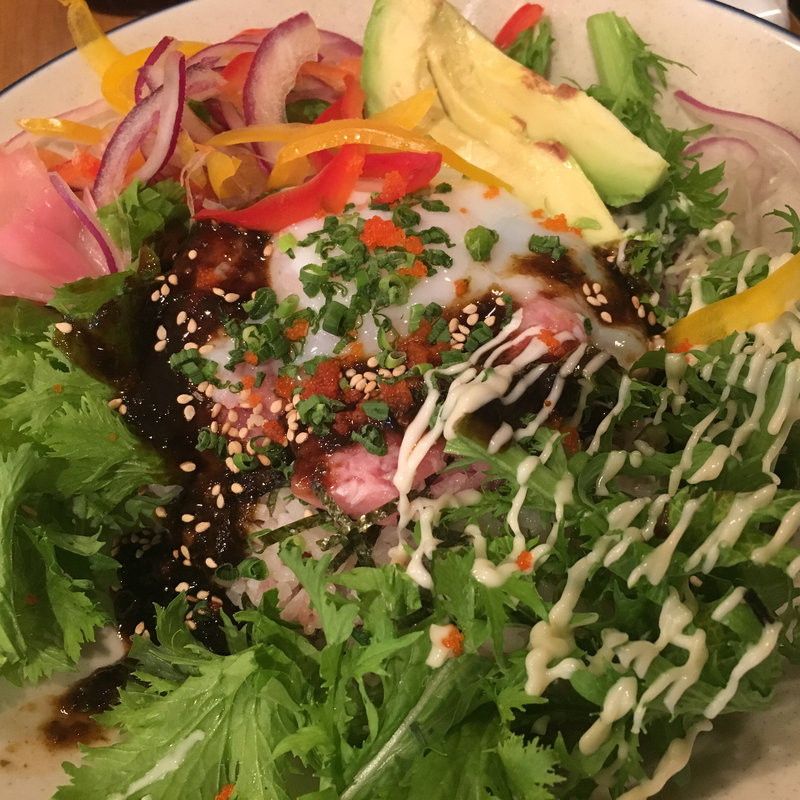 ネギトロ丼(WIRED CAFE)