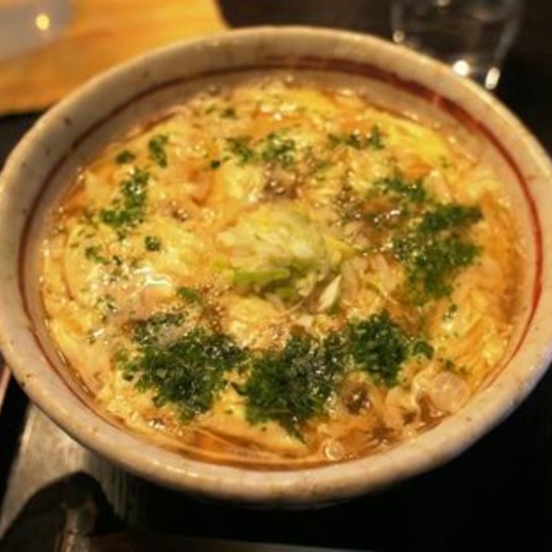 かき玉そば(そば処 鷹の羽 二日町店)