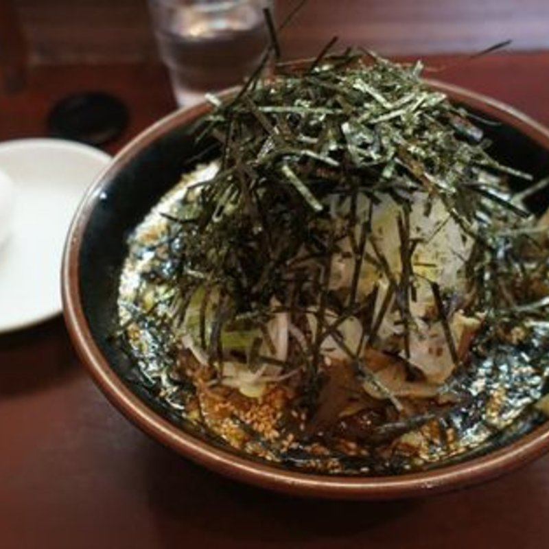 冷たい肉そば(麺屋くまがい)