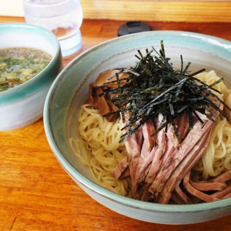 つけ麺煮玉子トッピング(支那そばや （しなそばや）)