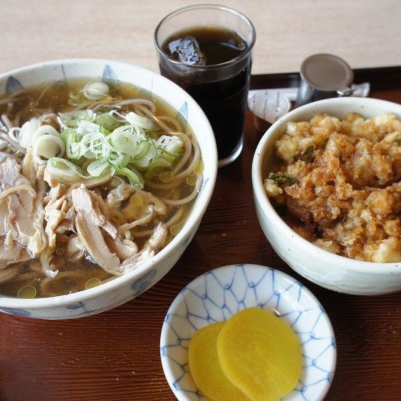 そばランチセット(そば処 かつら)