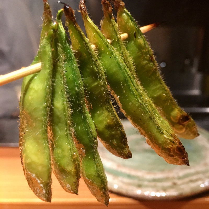 枝豆 「湯あがり娘」(焼鳥 輝久)