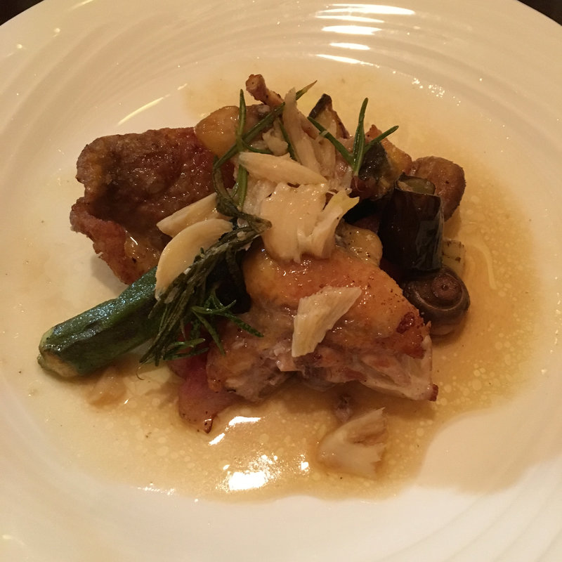 ほろほろ鳥のロースト(Cuore)