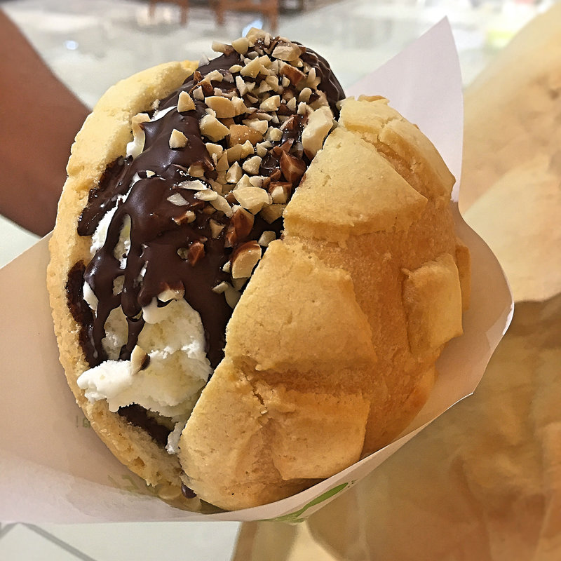 焼きたてメロンパンアイス（チョコナッツ）(ゆめタウン徳山店)