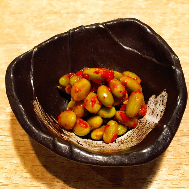 枝豆キムチ(七輪焼肉 肉屋 )