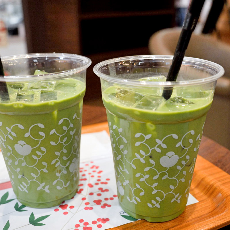 抹茶ラテ アイス(ナナズ・グリーンティー イオンモール綾川店 （nana's green tea）)