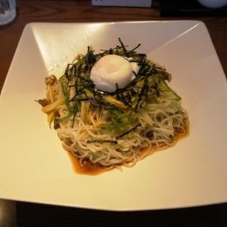 ネギ冷し麺(中華そば　坂内製麺 )
