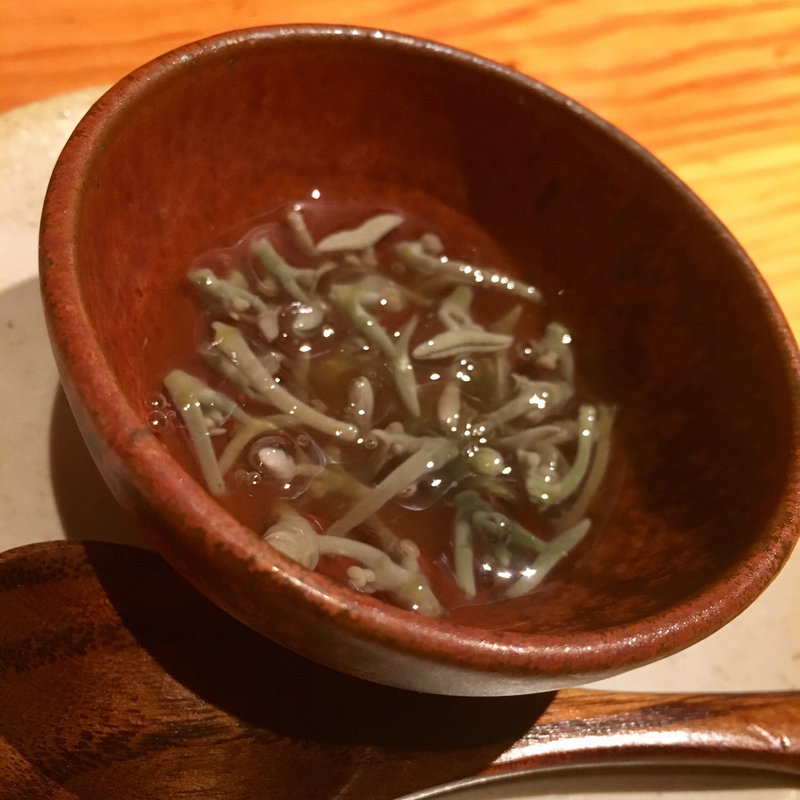 蓴菜のおひたし(焼鳥 輝久)