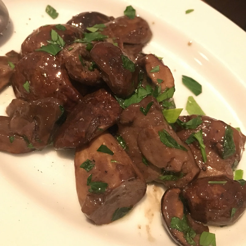 ポルチーニ茸のソテー(オステリア クロチェッタ)