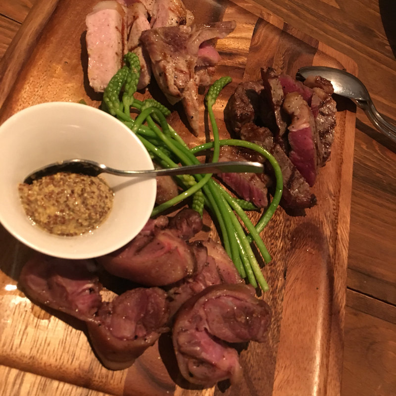 肉盛り合わせ(コース料理)(オステリア クロチェッタ)