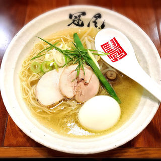 味玉鶏清湯らぁめん(らぁめん冠尾)
