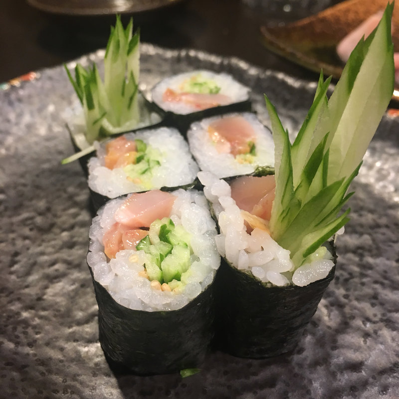 ひもきゅう巻き(鮨ダイニング伊倉)