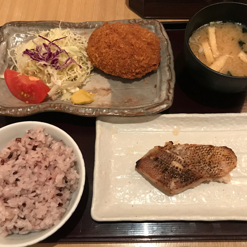 選べる2種盛定食(大かまど飯 寅福 ルミネ新宿店)