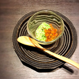 お通し(炉端の佐藤 中目黒本店)