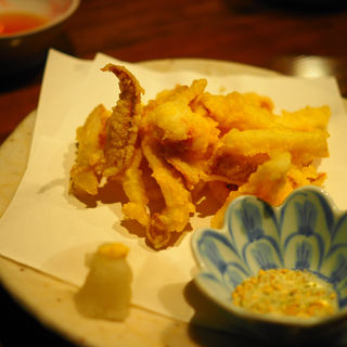 イカの天ぷら(玄海肴処旬風)
