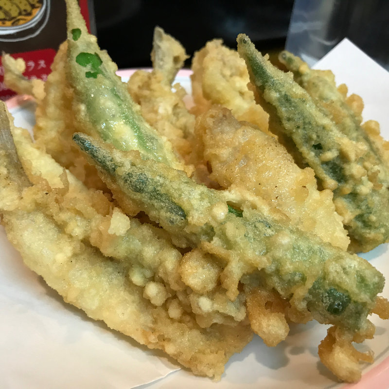 キスの天麩羅(ぼたん)