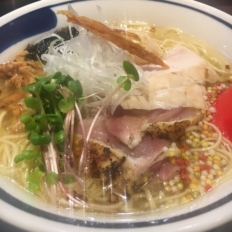 鶏がらラーメン 粋 〜進化〜 2017年ver(This is 中川 (これはなかがわです。))