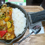 一日分の野菜カレー(野菜を食べるカレーcamp express イオンレイクタウンKaze店)