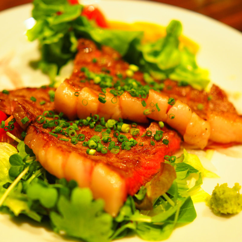 佐賀牛の炙り(玄海肴処旬風)