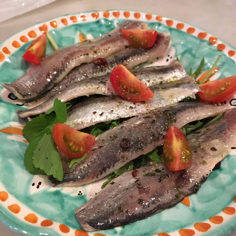 鮮魚のマリネ（イワシ）(Pizzeria Azzurri)