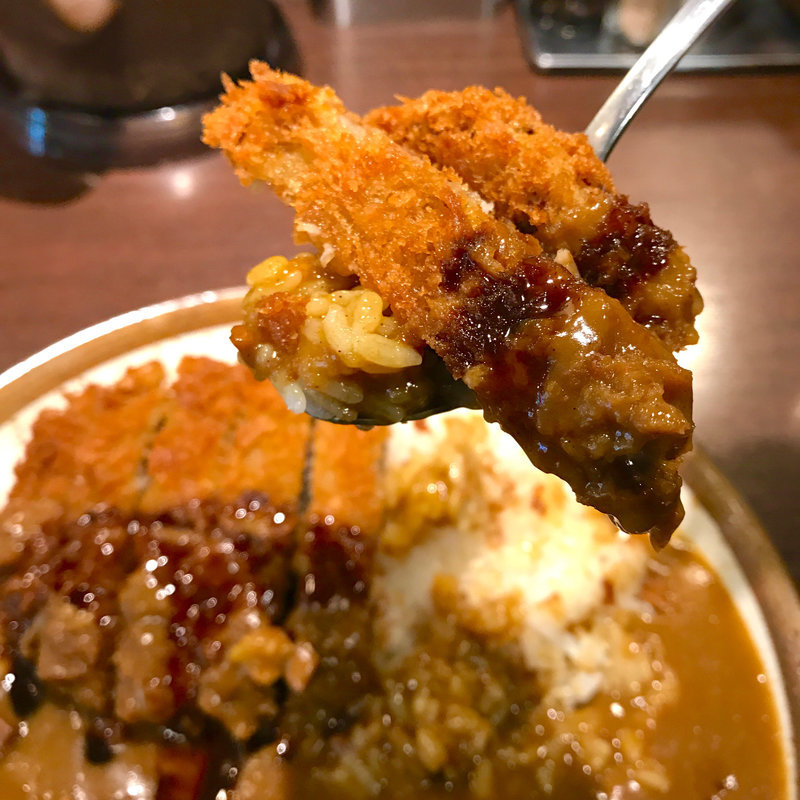 牛メンチカツカレー(CoCo壱番屋 豊中緑地公園店)